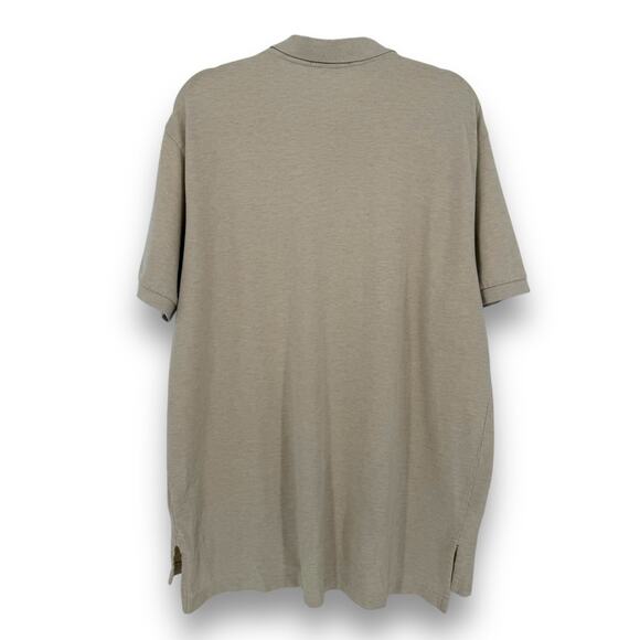 Polo by Ralph Lauren Tan Beige Polo Shirt Men's Size XL Academia Preppy Heritage - Picture 2 of 4